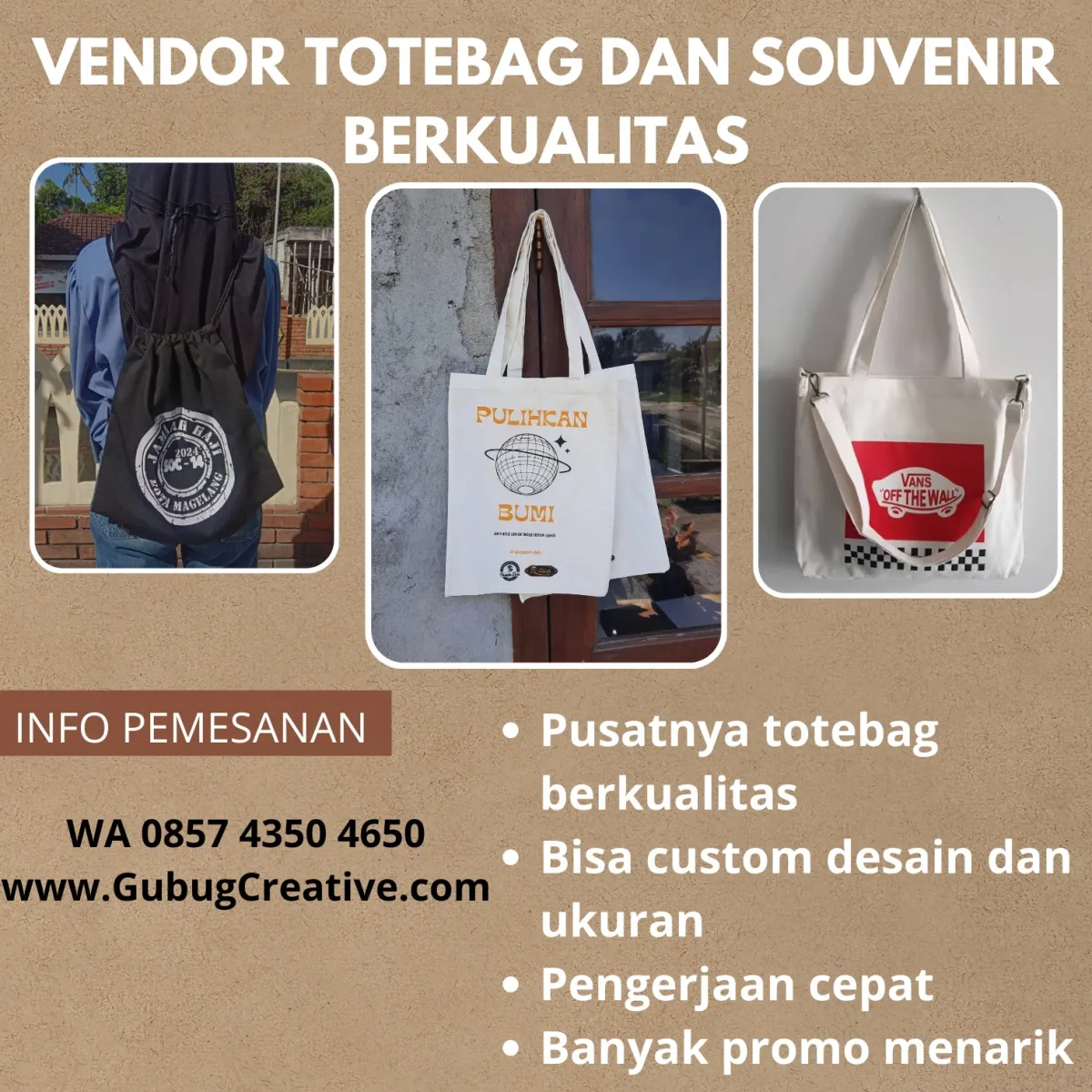 Merchandise Cilacap: Solusi Kreatif untuk Identitas Bisnis Anda